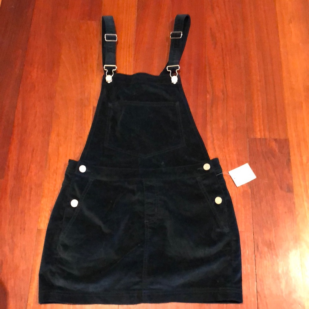 New with tags Urban Outfitters overall mini dress